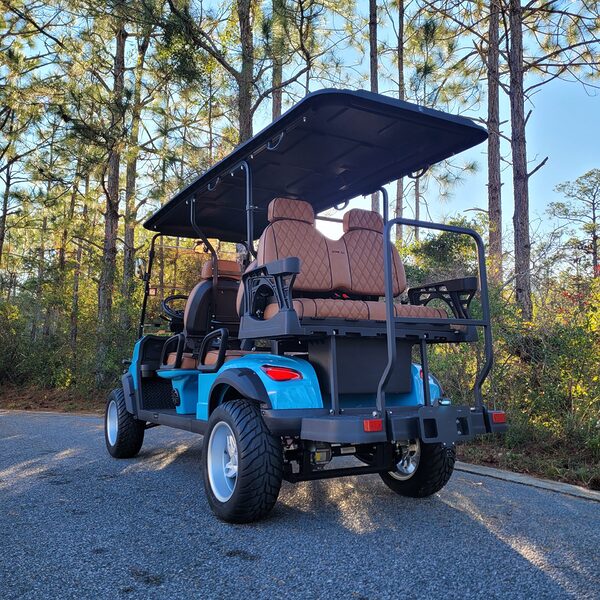 Blue 2025 Series Carts 4+2 Lithium LSV