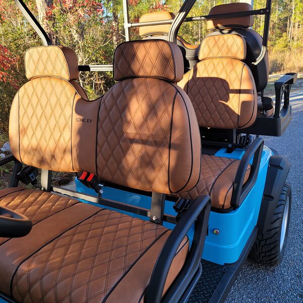 Blue 2025 Series Carts 4+2 Lithium LSV