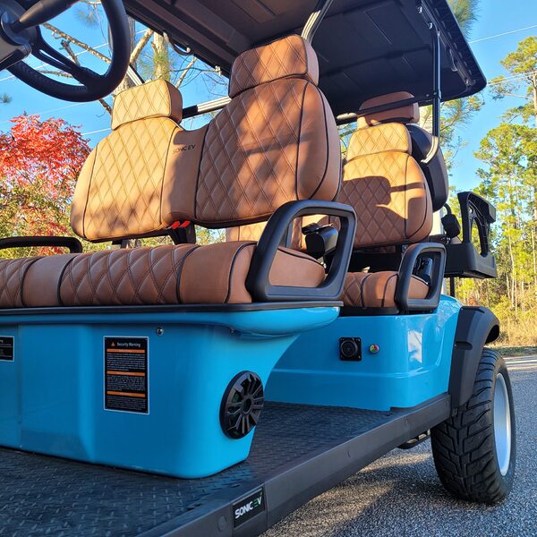 Blue 2025 Series Carts 4+2 Lithium LSV